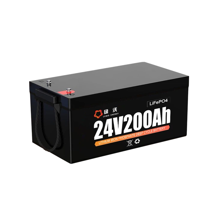 LVWO-24V 25.6V 200Ah LiFePO4 Lithium Battery