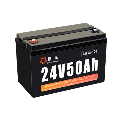 Lvwo -24 v 25.6V 50AH Lifepo4 Lithium Batería